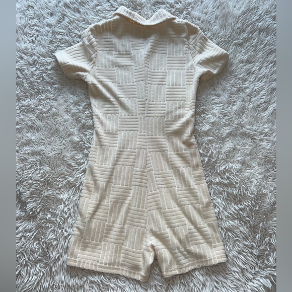 White Fox Cream Playsuit - Picture 7 of 8
